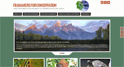 Desktop Screenshot of filmmakersforconservation.org